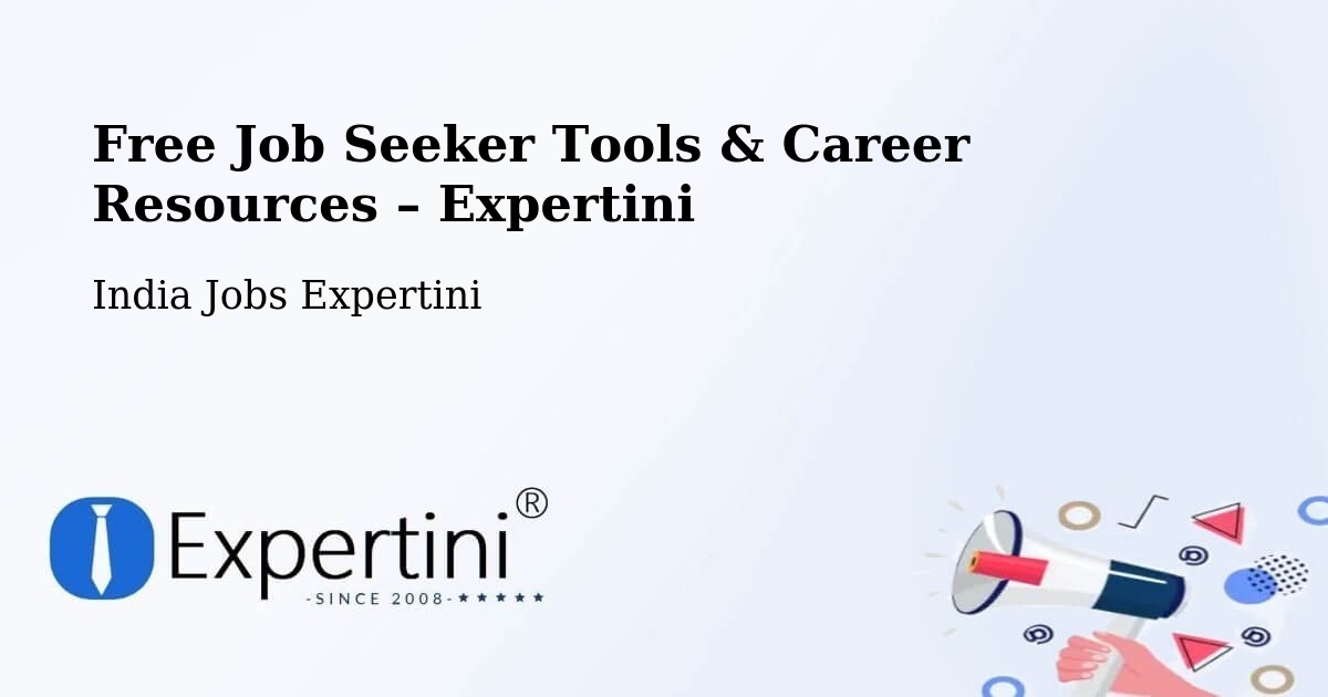 Free Job Seeker Tools & Career Resources – Ajmer - Ajmer, India Jobs Expertini